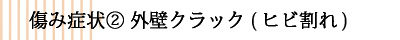 傷み症状②